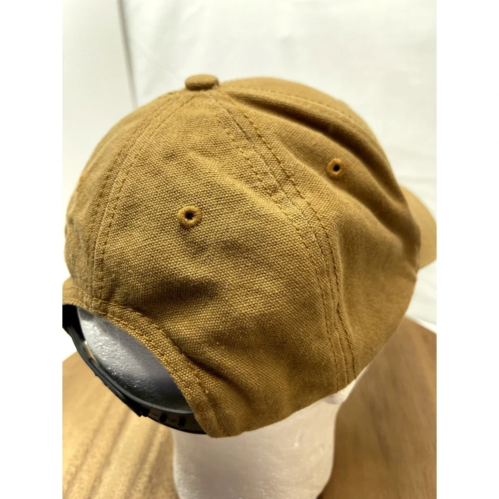 Mack Truck Bulldog Hat Cap Logo Khaki Gold Brown Vintage Mens Snapback Cap‎ Hat